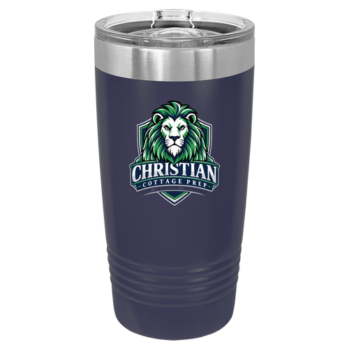 Christian Cottage Prep Lion 20oz Water Tumbler