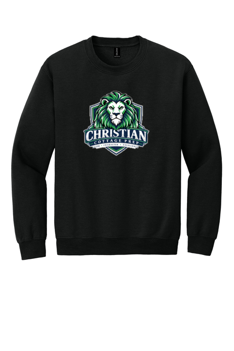 Christian Cottage Prep Logo Full Chest Sweatshirt