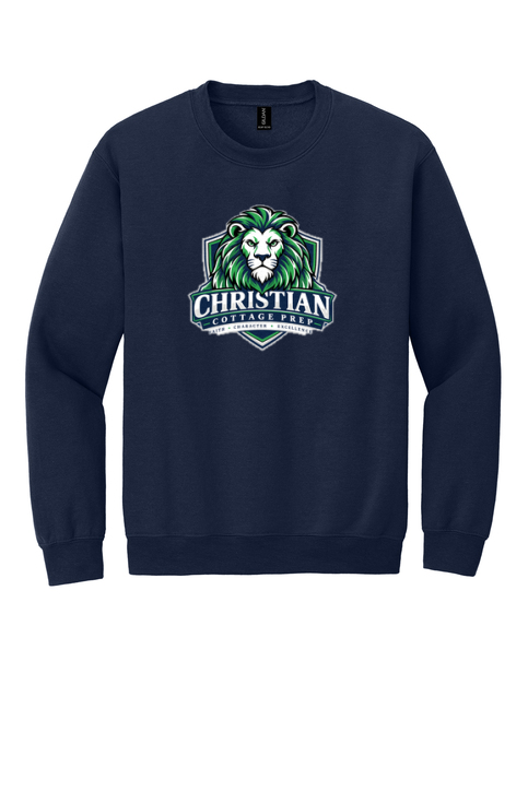 Christian Cottage Prep Logo Full Chest Sweatshirt