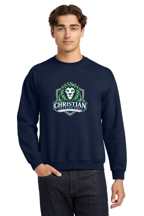 Christian Cottage Prep Logo Full Chest Sweatshirt
