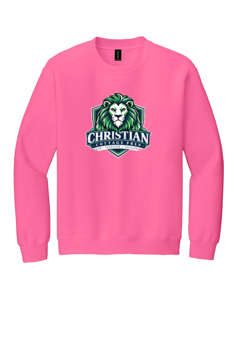 Christian Cottage Prep Logo Full Chest Sweatshirt