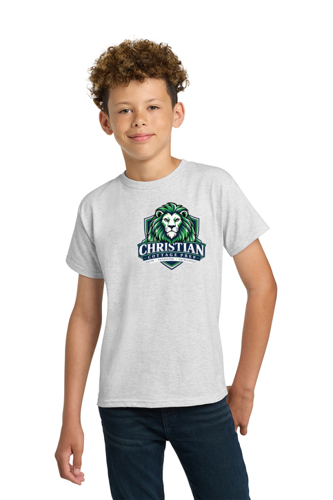 Christian Cottage Prep Youth Logo Full Chest T-Shirt