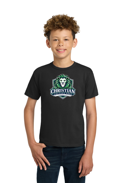 Christian Cottage Prep Youth Logo Full Chest T-Shirt