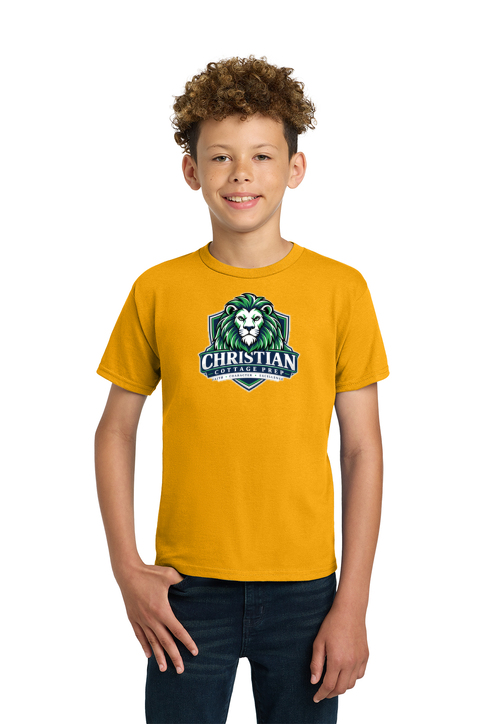 Christian Cottage Prep Youth Logo Full Chest T-Shirt