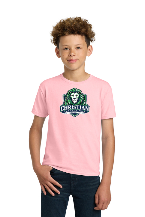 Christian Cottage Prep Youth Logo Full Chest T-Shirt