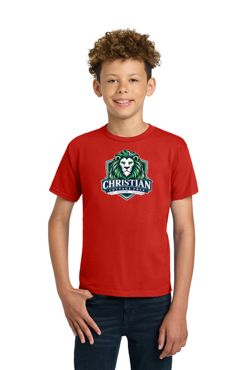 Christian Cottage Prep Youth Logo Full Chest T-Shirt