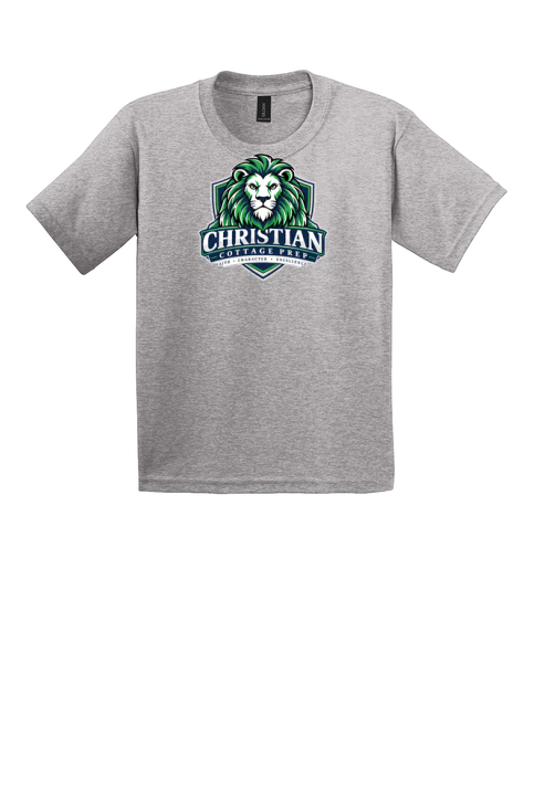 Christian Cottage Prep Youth Logo Full Chest T-Shirt