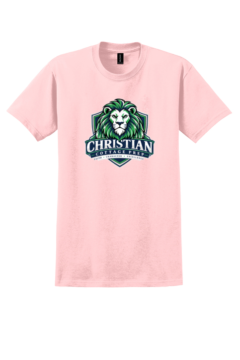 Christian Cottage Prep Logo Full Chest T-Shirt