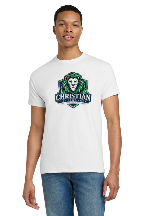 Christian Cottage Prep Logo Full Chest T-Shirt