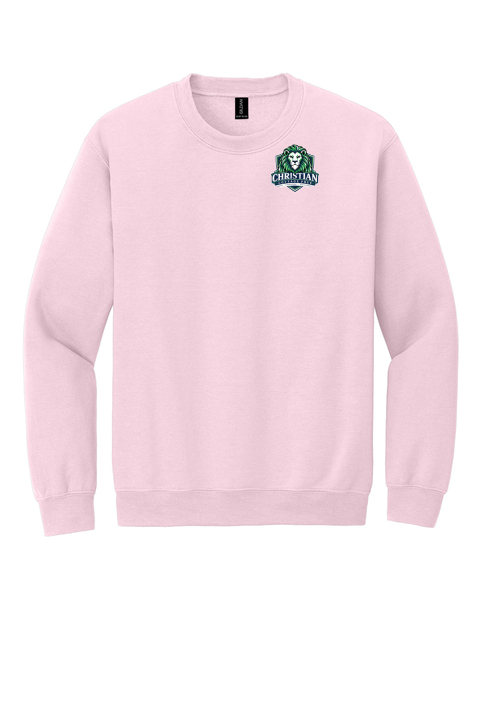 Christian Cottage Prep Logo Left Chest Front / Full Back Sweatshirt