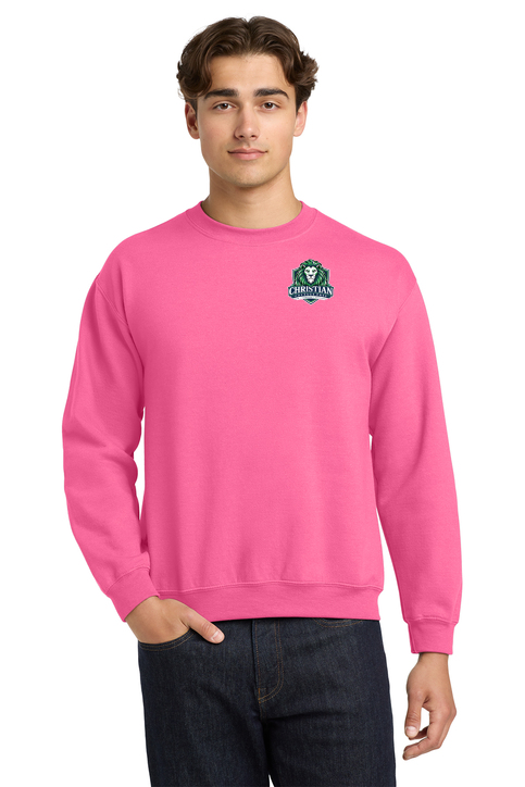 Christian Cottage Prep Logo Left Chest Front / Full Back Sweatshirt