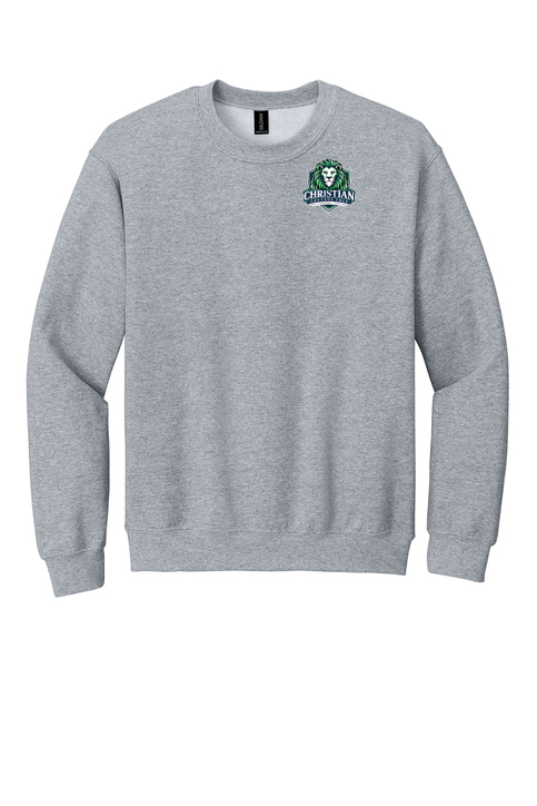 Christian Cottage Prep Logo Left Chest Front / Full Back Sweatshirt