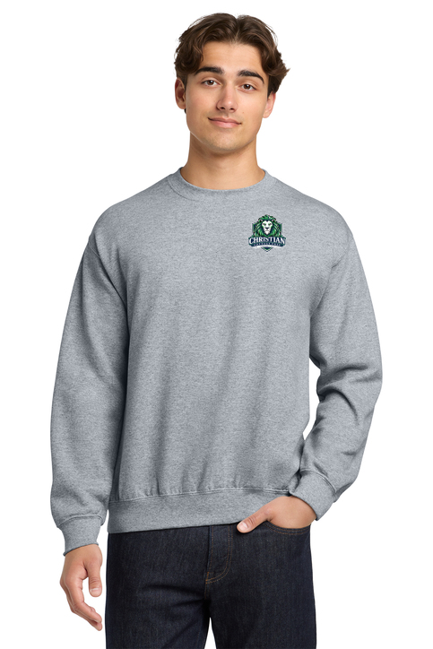 Christian Cottage Prep Logo Left Chest Front / Full Back Sweatshirt
