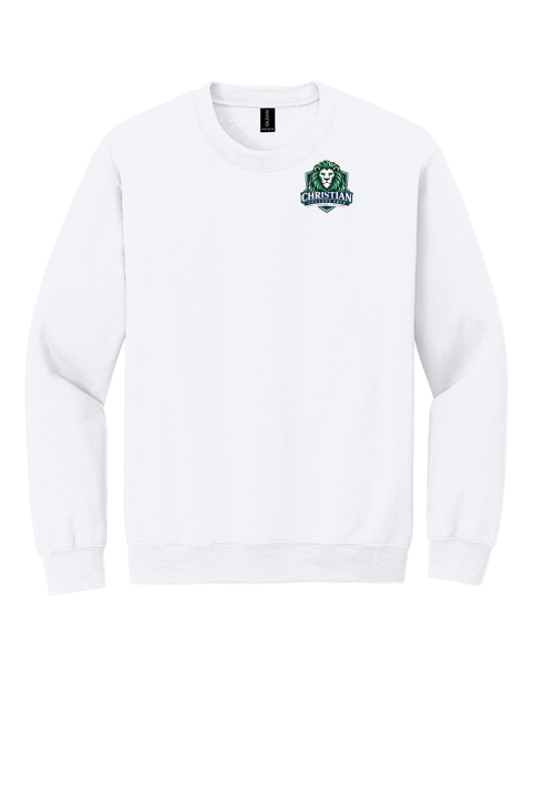 Christian Cottage Prep Logo Left Chest Front / Full Back Sweatshirt