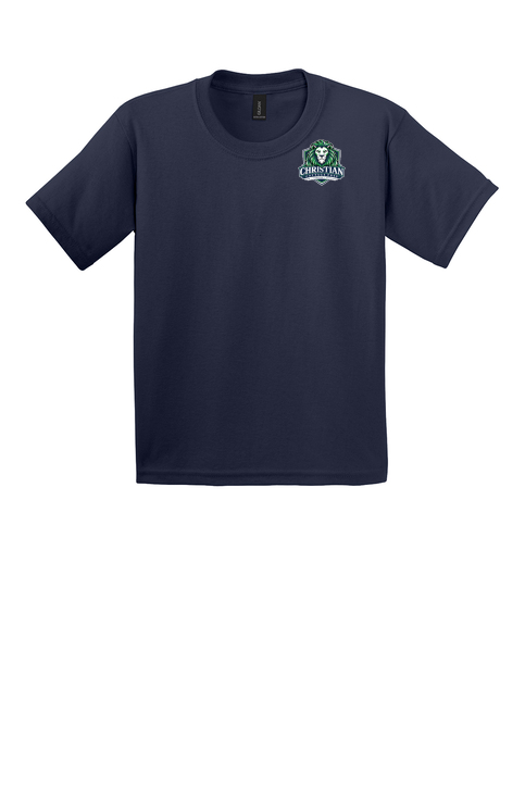 Christian Cottage Prep Youth Logo Full Chest Two Sided T-Shirt