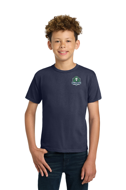 Christian Cottage Prep Youth Logo Full Chest Two Sided T-Shirt