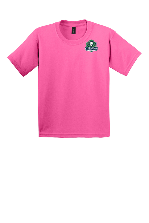 Christian Cottage Prep Youth Logo Full Chest Two Sided T-Shirt