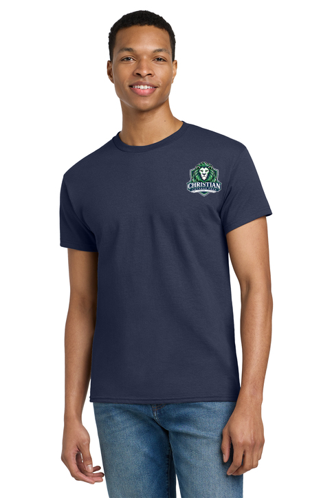 Christian Cottage Prep Logo Full Chest Two Sided T-Shirt