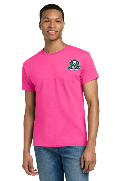 Christian Cottage Prep Logo Full Chest Two Sided T-Shirt