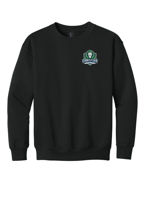 Christian Cottage Prep Youth Logo Left Chest Sweatshirt