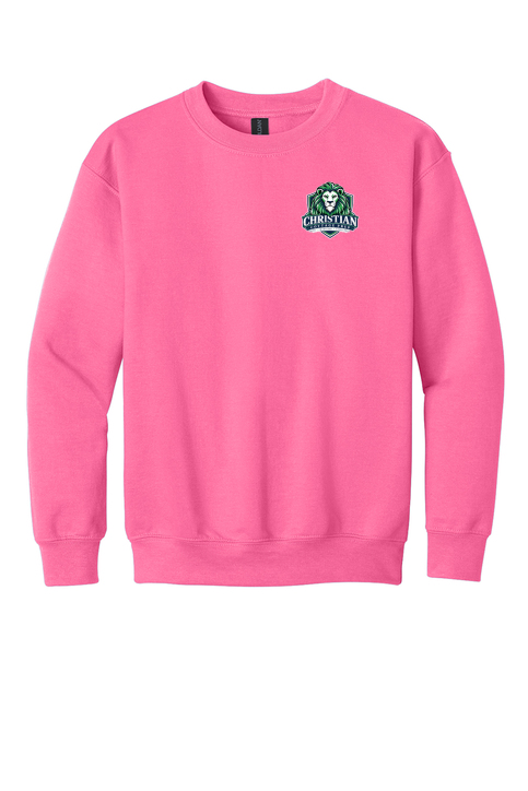 Christian Cottage Prep Youth Logo Left Chest Sweatshirt