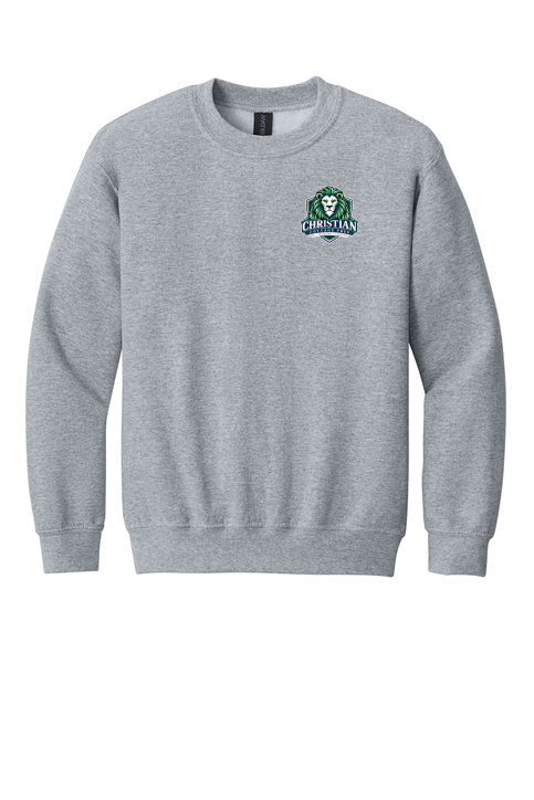 Christian Cottage Prep Youth Logo Left Chest Sweatshirt