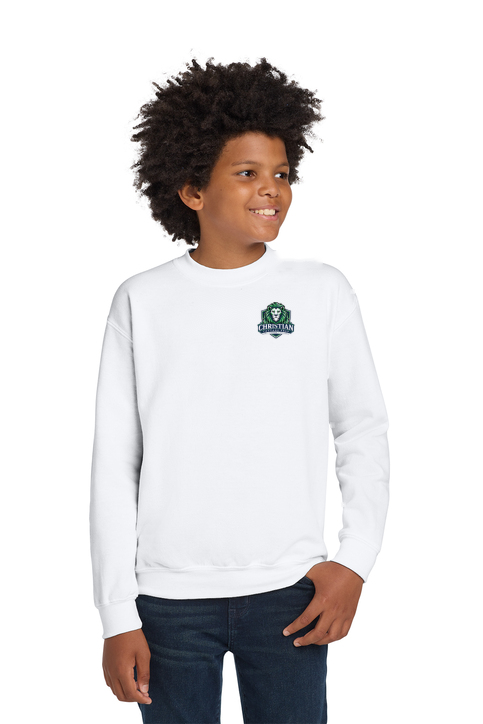 Christian Cottage Prep Youth Logo Left Chest Sweatshirt