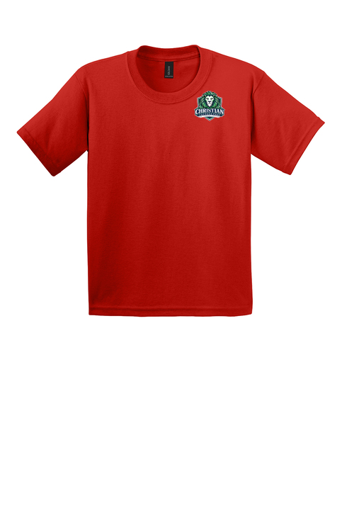 Christian Cottage Prep Youth Logo Left Chest T-Shirt
