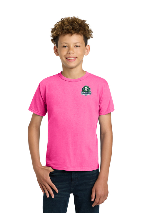 Christian Cottage Prep Youth Logo Left Chest T-Shirt