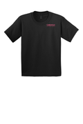 Christian Cottage Prep Youth Pink Logo Full Chest Two Sided T-Shirt