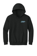 Christian Cottage Prep Youth Script Logo Full Chest Two Sided Hooded Sweatshirt