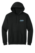 Christian Cottage Prep Script Logo Full Chest Two Sided Hooded Sweatshirt