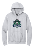 Christian Cottage Prep Logo Full Chest One Sided Hooded Sweatshirt
