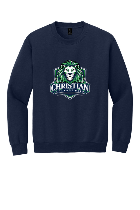 Christian Cottage Prep Logo Full Chest Sweatshirt
