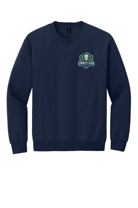 Christian Cottage Prep Logo Full Chest Two Sided Sweatshirt