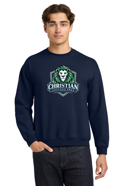 Christian Cottage Prep Logo Full Chest Sweatshirt