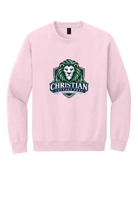Christian Cottage Prep Logo Full Chest Sweatshirt