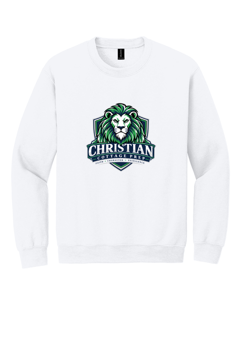 Christian Cottage Prep Logo Full Chest Sweatshirt