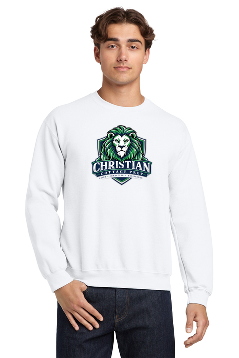 Christian Cottage Prep Logo Full Chest Sweatshirt